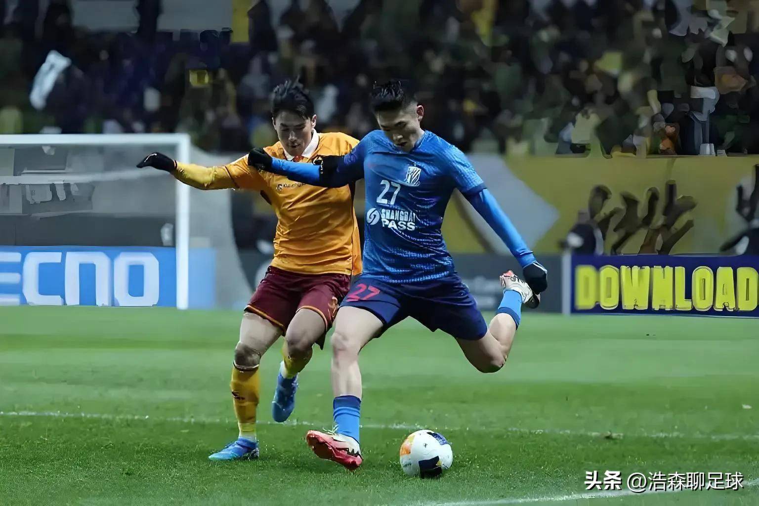 申花主场击败绿城，继续保持亚冠竞争力